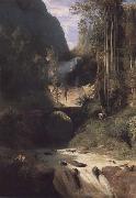 Carl Blechen Gorge near Amalfi painting